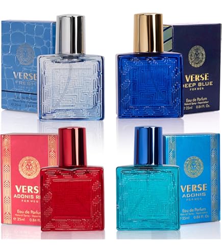 Amazon.com : Versace 4 Piece Mini Gift Set for Men : Beauty